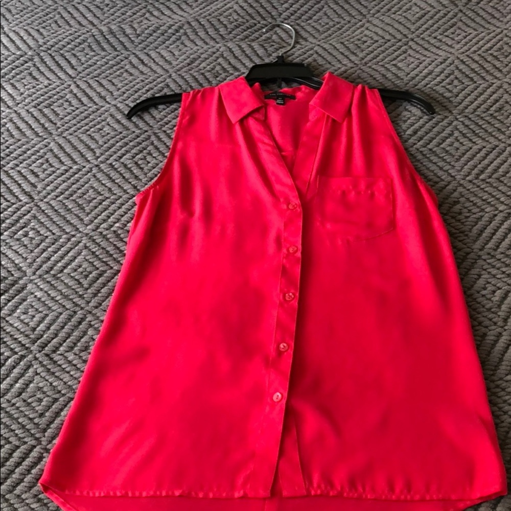 The Limited pink tank top blouse